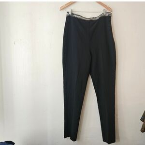 TODAY SALE NBD Beaded Black High Rise Pants Size XL